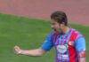 Mariano Izco quando vestiva la maglia del Catania