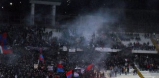 Tifosi Curva Nord Catania, stadio Angelo Massimino