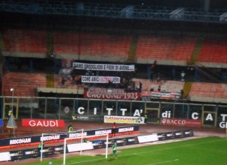 Catania vs Crotone, tifosi