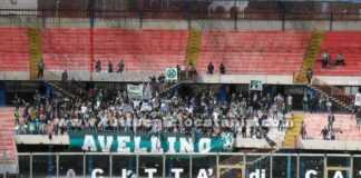 Tifosi Avellino a Catania