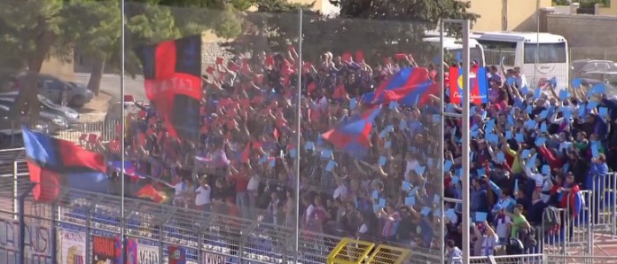 Tifosi Catania a Trapani