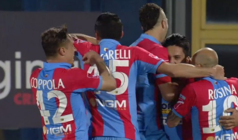 Catania esultanza