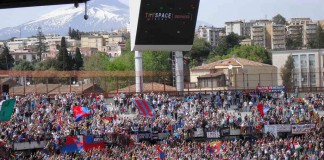 Catania vs Livorno, Curva Nord