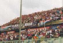 Tifosi Catania a Taranto