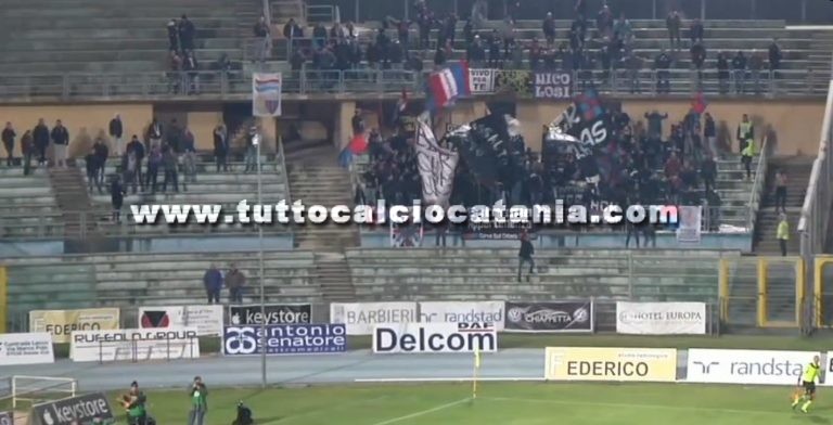 tifosi catania a cosenza