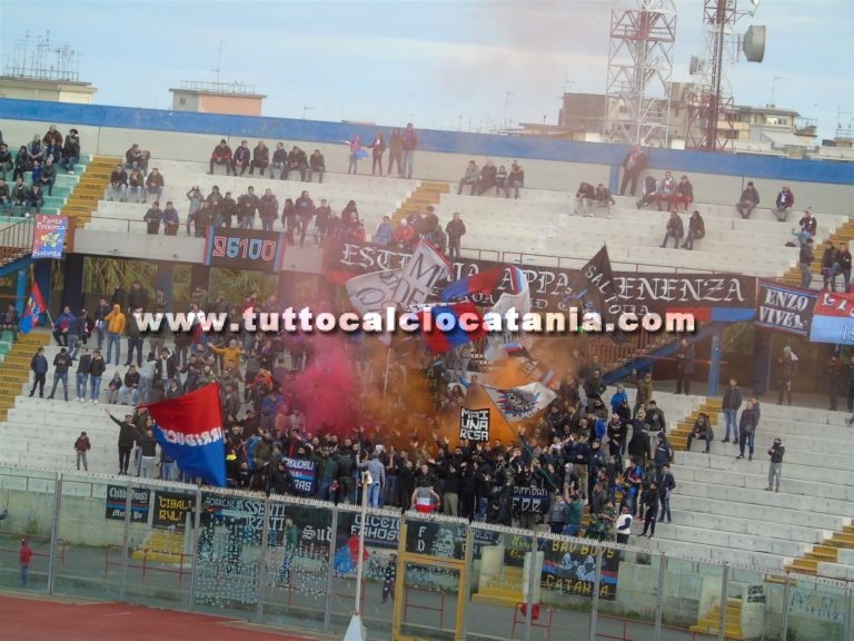 CATANIA – CASERTANA: presenti in 10.234 per l’ultima gara del 2017 al “Massimino”