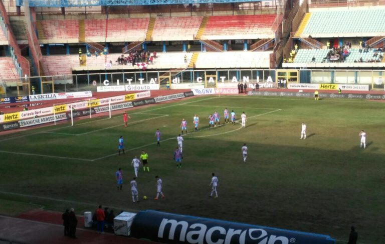 CATANIA – REGGINA: primo 3-1 nella storia, come cambia il bilancio dei confronti in Sicilia