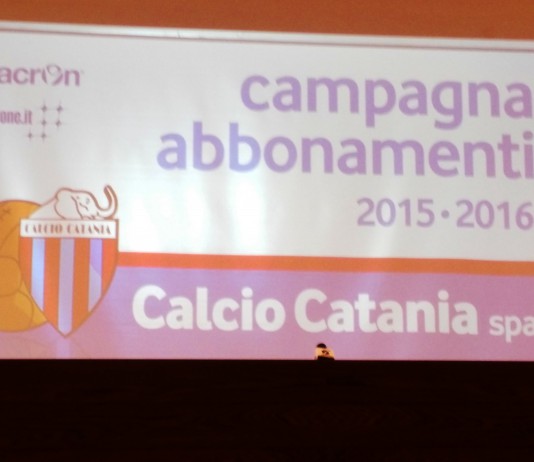 Catania, Campagna Abbonamenti