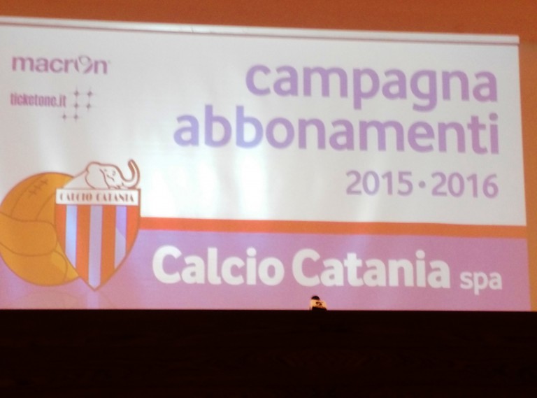 Catania, Campagna Abbonamenti