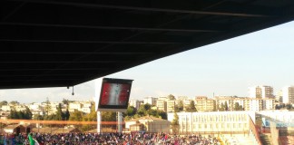 Catania vs Akragas, tifosi in Curva Nord