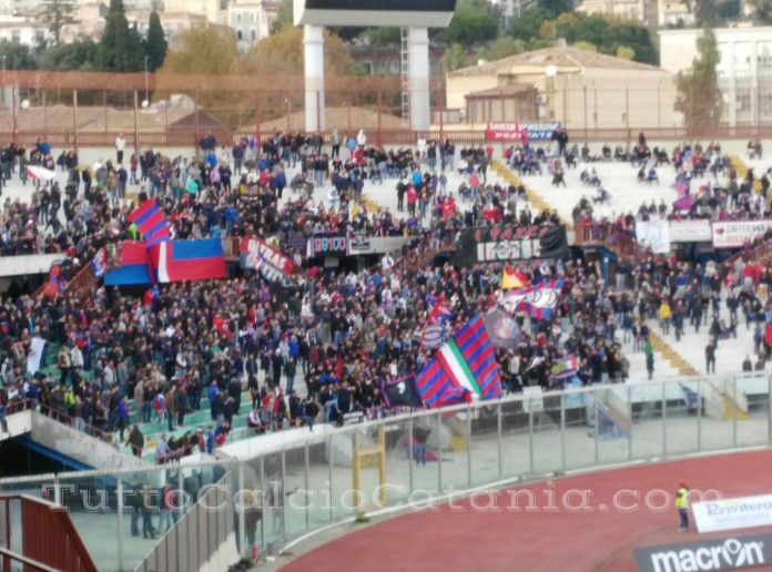 Curva Nord, Catania vs Benevento