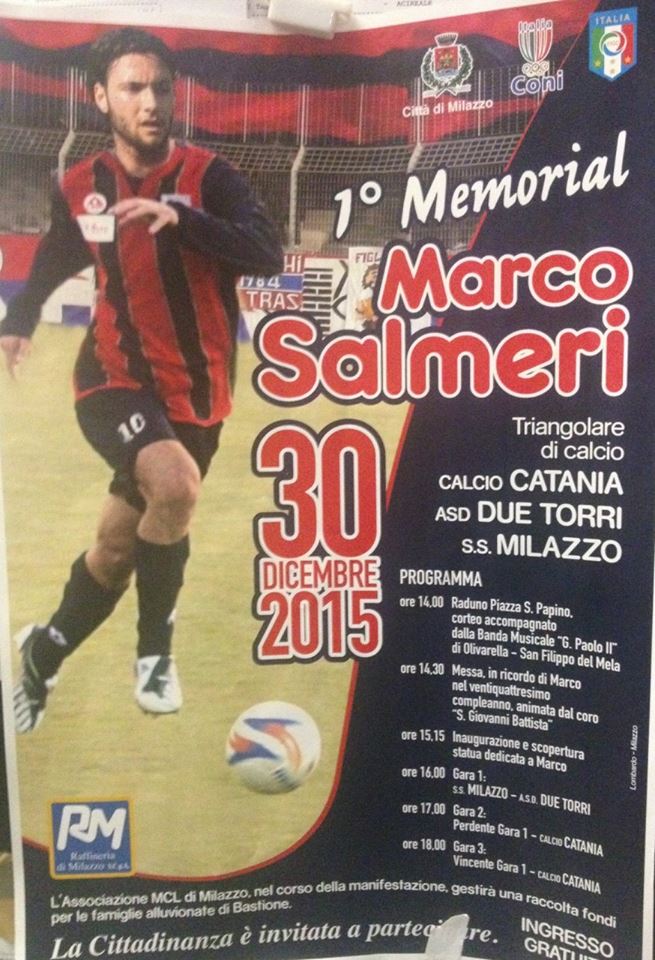 MEMORIAL SALMERI: Catania in campo alle 17 ed alle 18