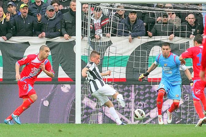 GIACCHERINI, l'agente: “Alla Juve gol importanti, come quello col Catania...”  - Tutto Calcio Catania