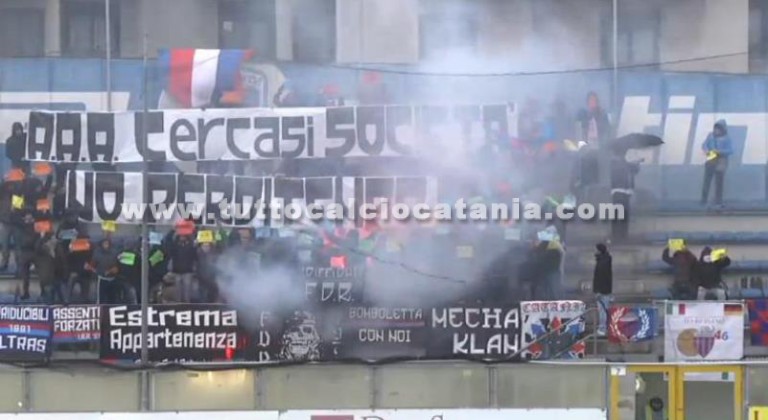 Martina Franca vs Catania, settore Ospiti