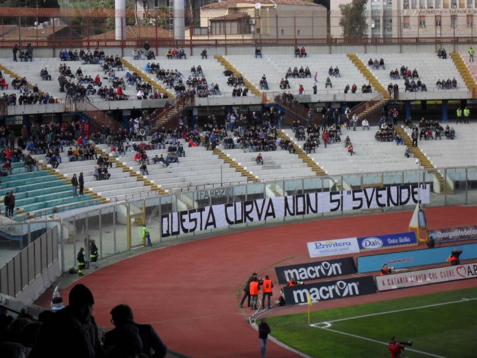 Catania - Messina, Curva Nord