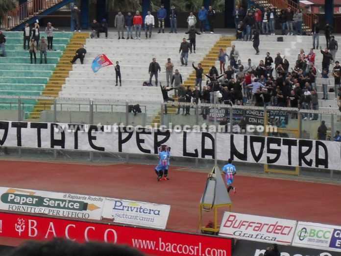 Curva Sud, Calcio Catania