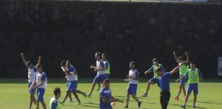 Catania allenamento a Torre del Grifo