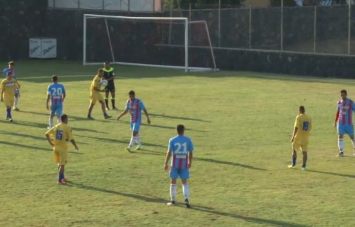 Catania vs Biancavilla, amichevole