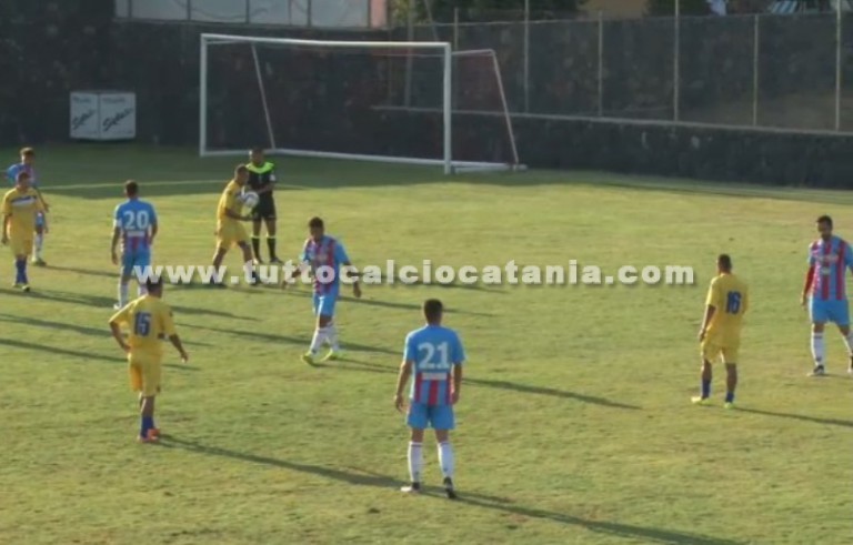 Catania vs Biancavilla, amichevole