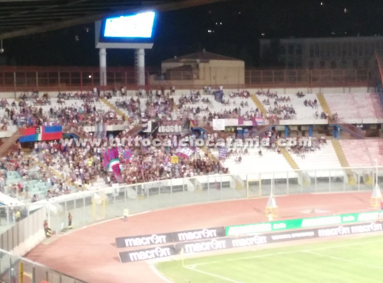 Catania vs Akragas, Curva Nord