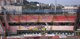 Juve Stabia, tifosi a Catania