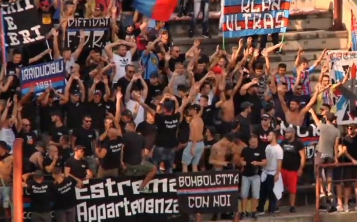 Catania tifosi