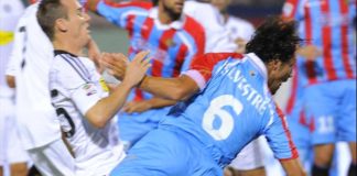 Silvestre in azione, Catania vs Cesena