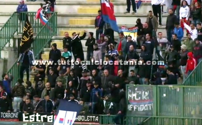 CATANIA: tifosi in contestazione a Melfi per la mancata vittoria