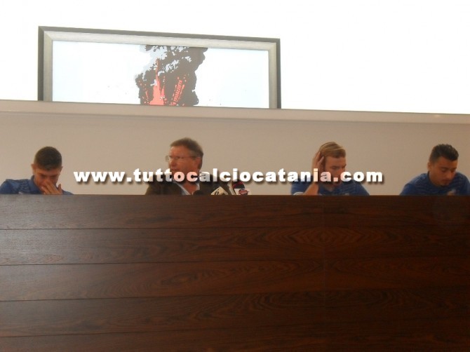 Conferenza stampa Lo Monaco, Mazzarani, Sibilli, De Santis