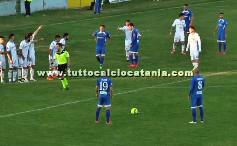 SIRACUSA 1-0 CATANIA (fine secondo tempo): tabellino e statistiche derby