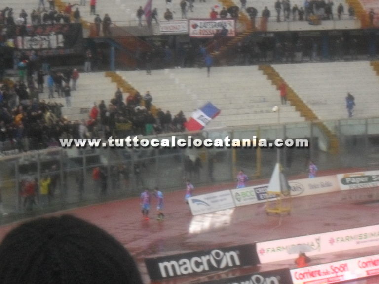 CATANIA 1-0 MONOPOLI (fine primo tempo): tabellino e statistiche partita