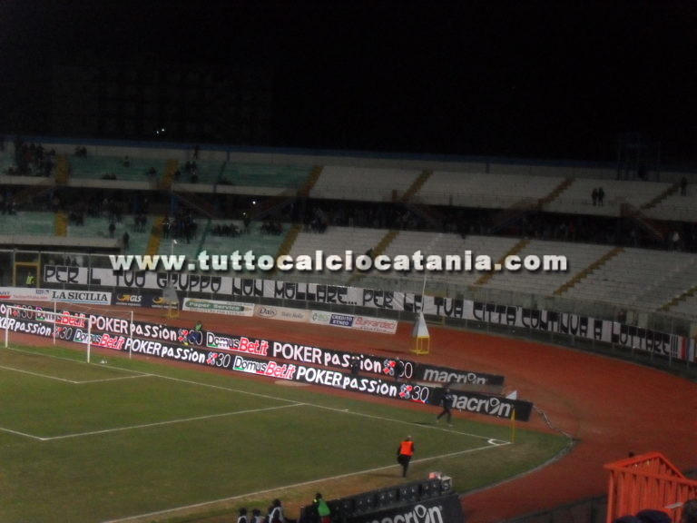 CATANIA: solo un punto nel gelo del “Massimino”, l’Andria ringrazia Poluzzi