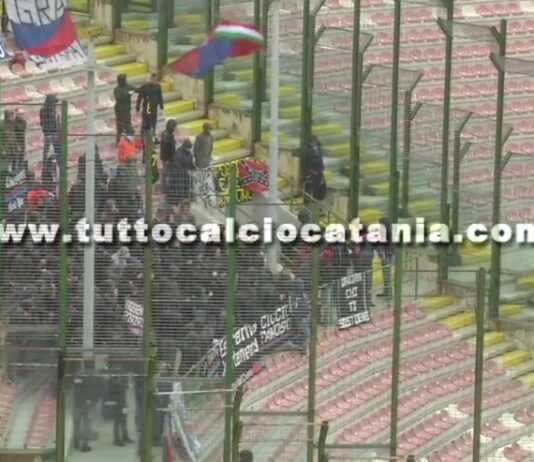 Catania tifosi