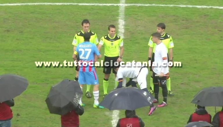 MESSINA 0-0 CATANIA (fine primo tempo): il tabellino ed i numeri della partita
