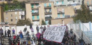 Catania, tifosi all'Esseneto