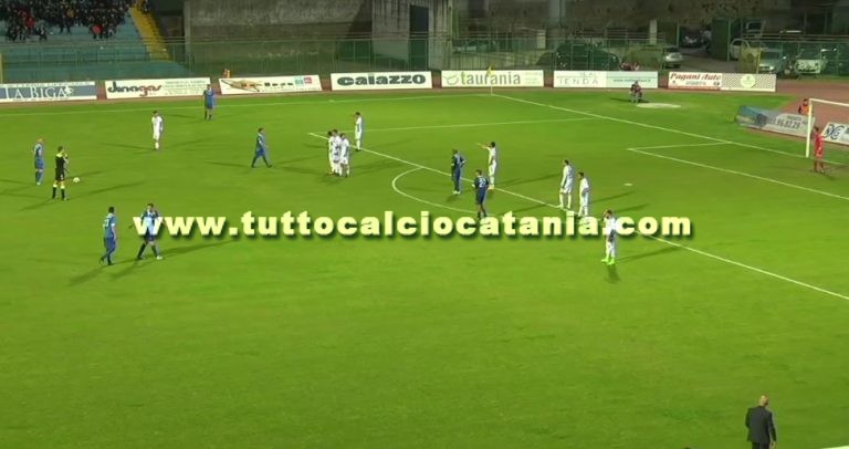 PAGANESE 2-1 CATANIA (fine secondo tempo): il tabellino ed i numeri della partita