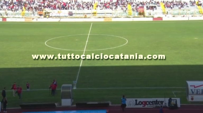 CASERTANA 0-0 CATANIA, il tabellino ed i numeri dell’incontro