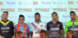 Presentazione maglie Catania