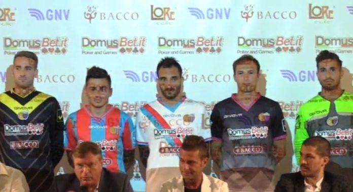 Presentazione maglie Catania