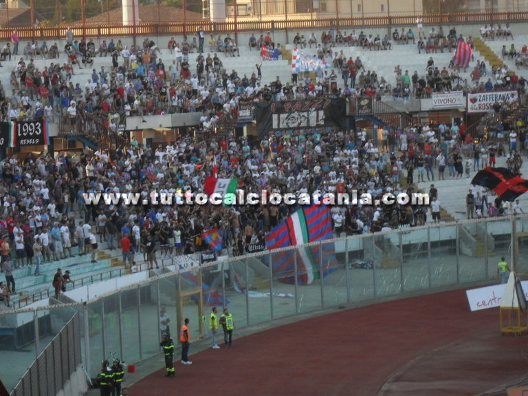 CATANIA – FONDI: il sostegno di quasi 8.400 tifosi al “Massimino”