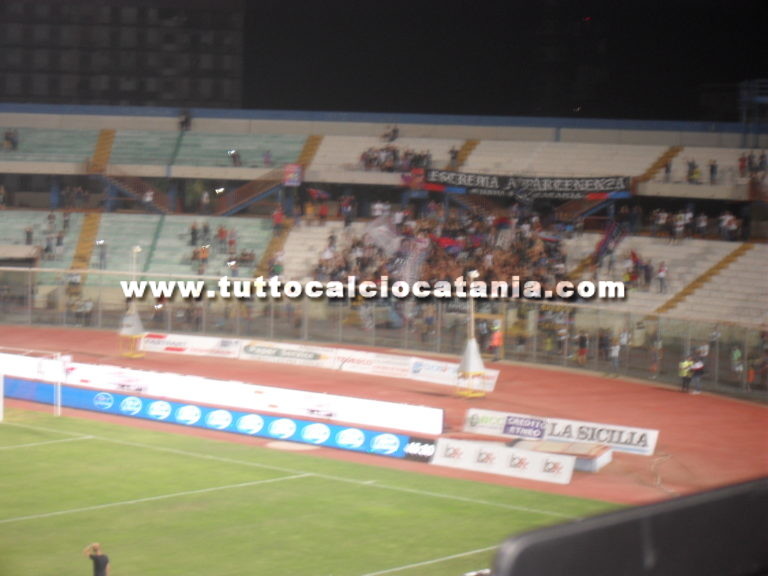 AKRAGAS – CATANIA: circa 3.000 spettatori al “Massimino”