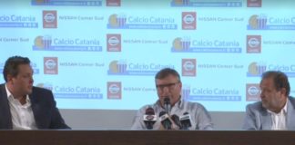 Presentazione sponsor Catania - Nissan