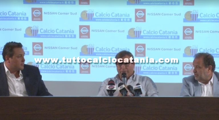 Presentazione sponsor Catania - Nissan