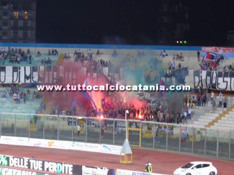 CATANIA IN LEGA PRO – TIFO REWIND: 9 settembre 2017, “Massimino” in festa contro il Lecce. Il Catania non perde l’affetto della sua gente