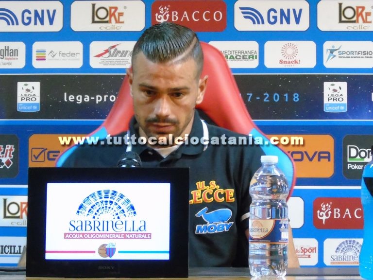 LEPORE (Lecce): “Sofferto le ripartenze del Catania, ci siamo messi in difficoltà da soli”