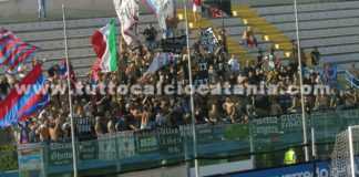 Tifosi del Catania a Brindisi