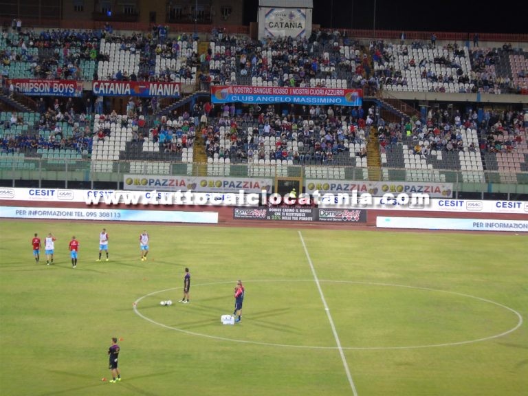 CATANIA 1-0 FIDELIS ANDRIA: il tabellino ed i numeri dell’incontro in tempo reale