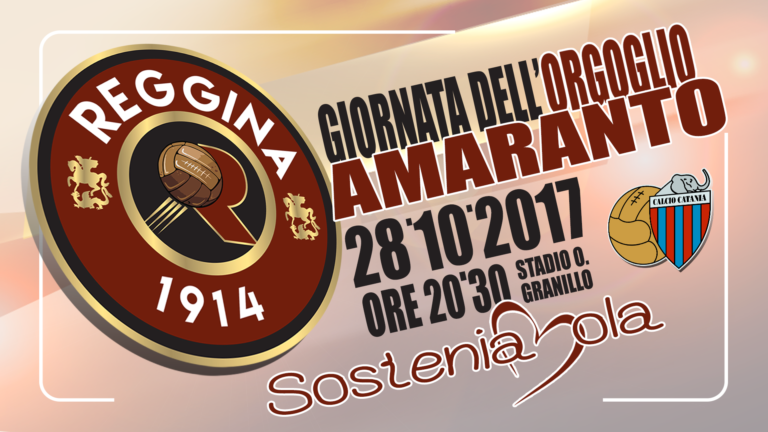 GIORNATA DELL’ORGOGLIO AMARANTO: la Reggina pubblicizza l’evento anche via video