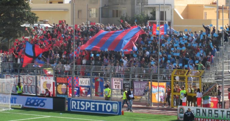 Tifosi Catania a Trapani