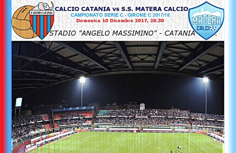 LIVE “MASSIMINO”: Catania 1-1 Matera (fine partita), statistiche e tabellino
